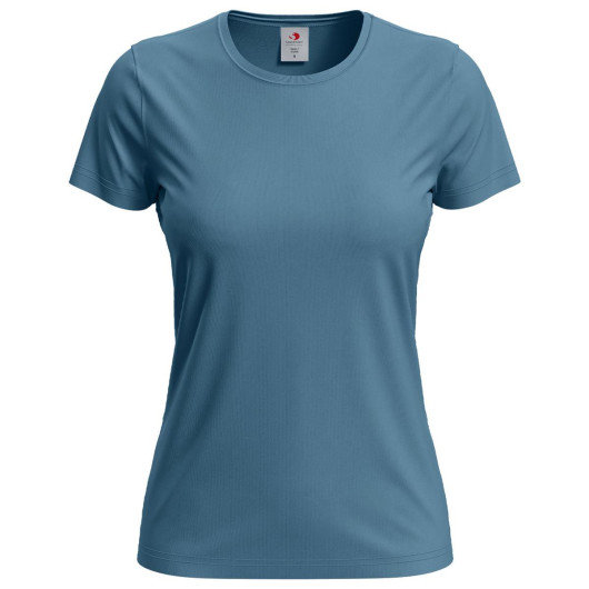 Light Blue Womens Classic Tees